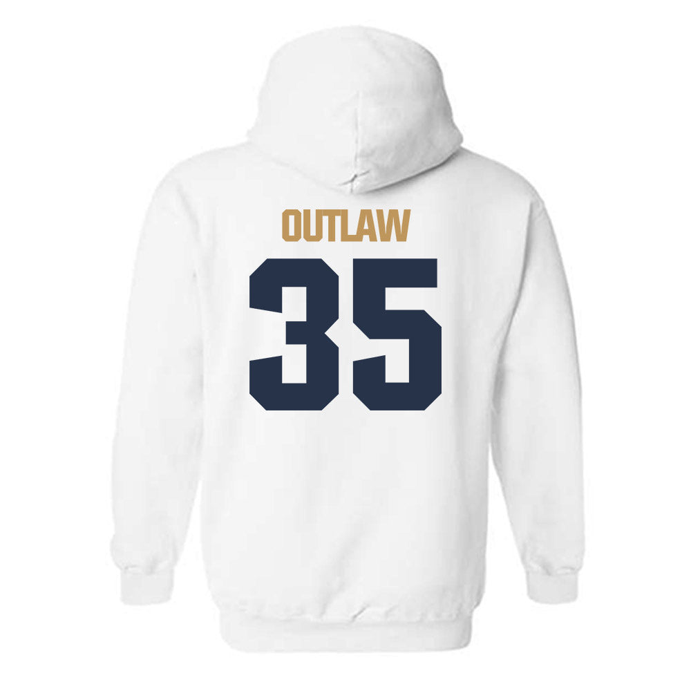 Georgia Tech - NCAA Football : Braylon Outlaw - Classic Shersey Hooded Sweatshirt-1
