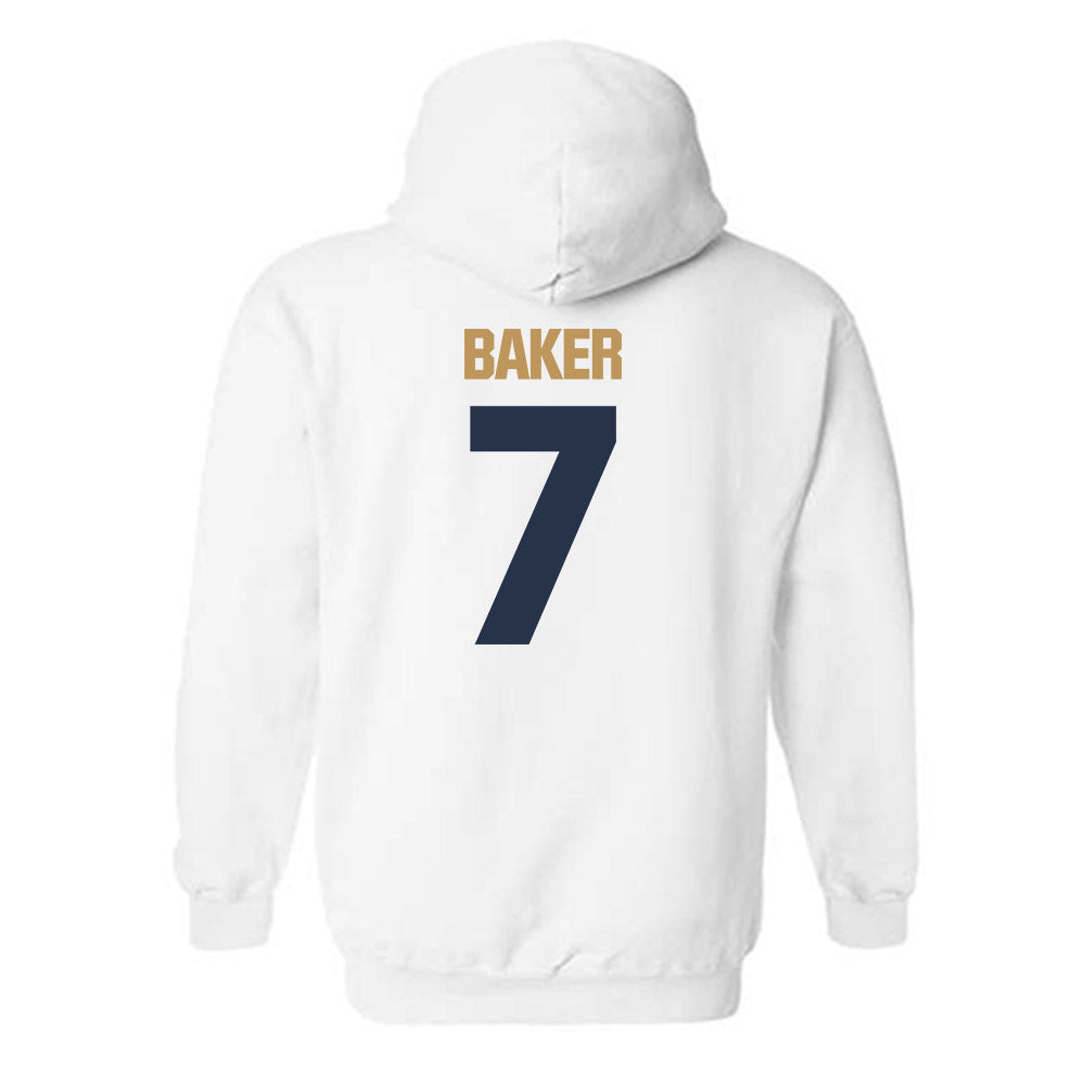 Georgia Tech - NCAA Baseball : Will Baker - Classic Shersey Hooded Sweatshirt-1