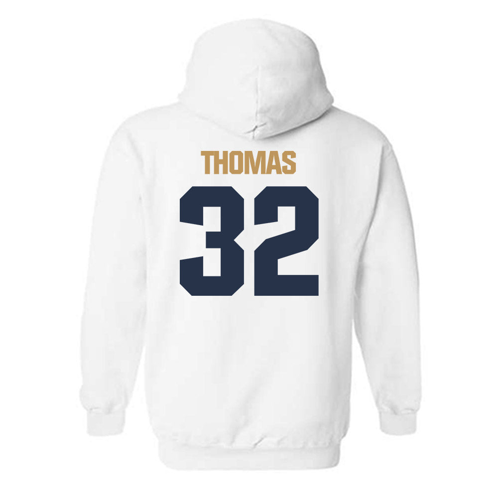 Georgia Tech - NCAA Women's Basketball : D'Asia Thomas - Classic Shersey Hooded Sweatshirt-1