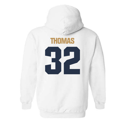 Georgia Tech - NCAA Women's Basketball : D'Asia Thomas - Classic Shersey Hooded Sweatshirt-1