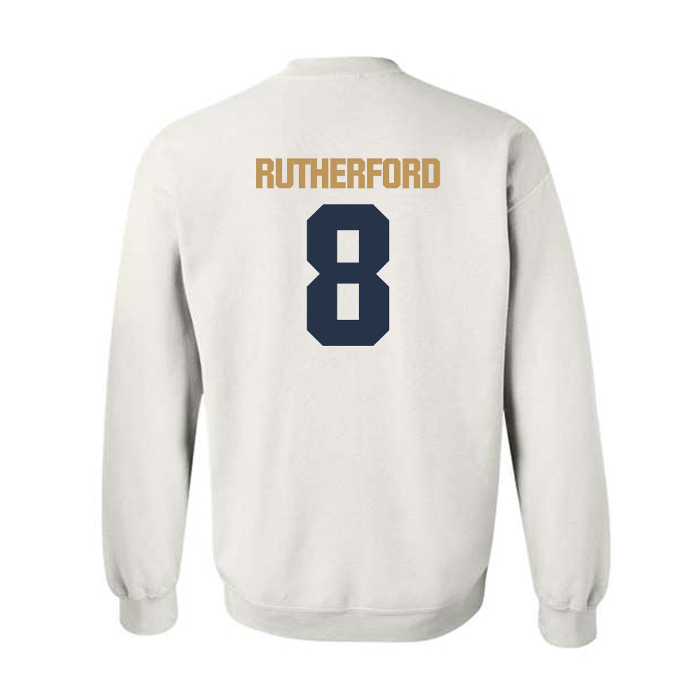 Georgia Tech - NCAA Football : Malik Rutherford - Classic Shersey Crewneck Sweatshirt-1
