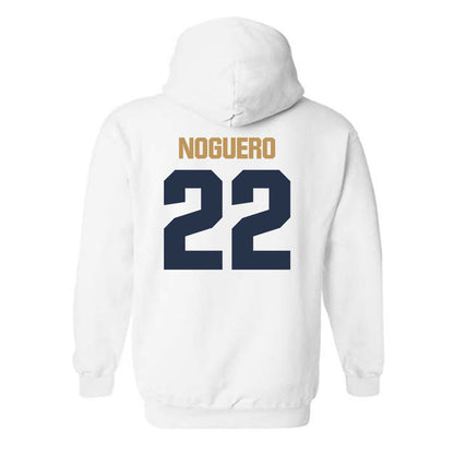 Georgia Tech - NCAA Women's Basketball : Ines Noguero - Classic Shersey Hooded Sweatshirt-1