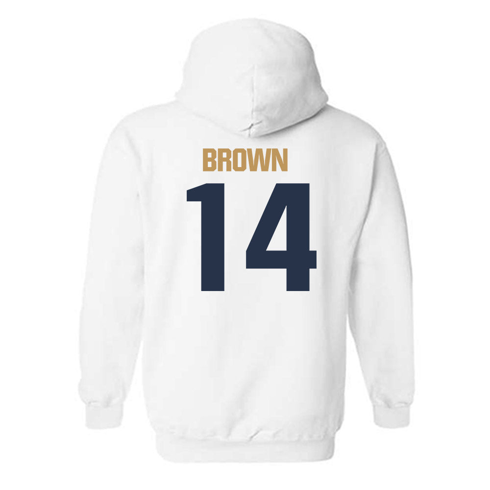 Georgia Tech - NCAA Baseball : Cade Brown - Classic Shersey Hooded Sweatshirt-1