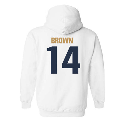 Georgia Tech - NCAA Baseball : Cade Brown - Classic Shersey Hooded Sweatshirt-1