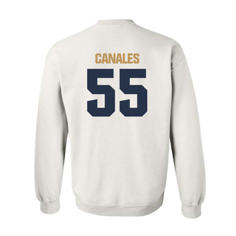 Georgia Tech - NCAA Football : Xavier Canales - Classic Shersey Crewneck Sweatshirt-1