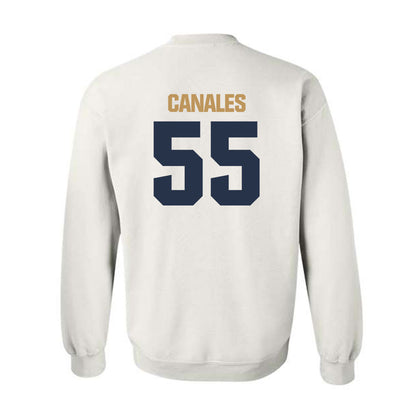 Georgia Tech - NCAA Football : Xavier Canales - Classic Shersey Crewneck Sweatshirt-1