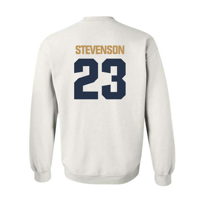 Georgia Tech - NCAA Football : Traeviss Stevenson - Classic Shersey Crewneck Sweatshirt-1