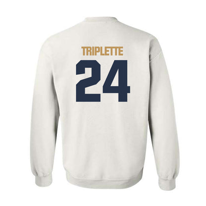 Georgia Tech - NCAA Football : Ronald Triplette - Classic Shersey Crewneck Sweatshirt-1