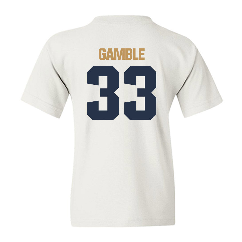 Georgia Tech - NCAA Football : CJ Gamble - Classic Shersey Youth T-Shirt-1