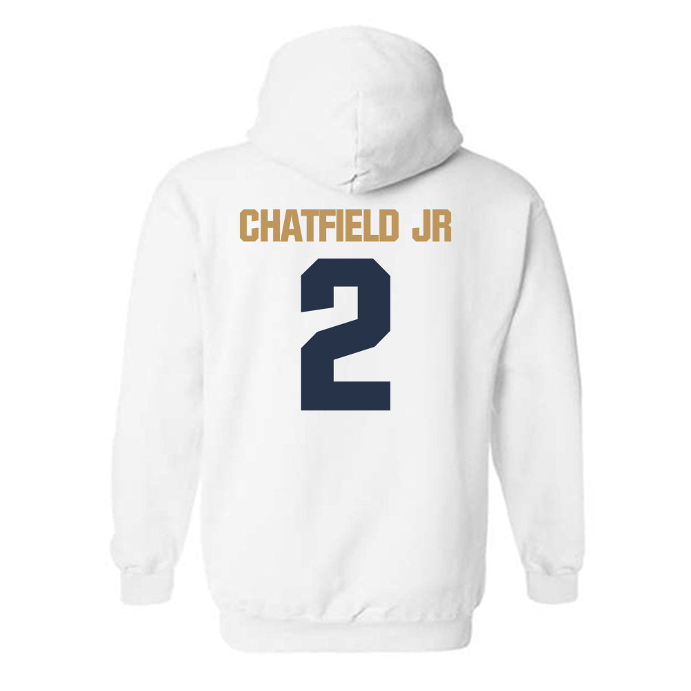 Georgia Tech - NCAA Men's Basketball : Eric Chatfield Jr - Classic Shersey Hooded Sweatshirt-1