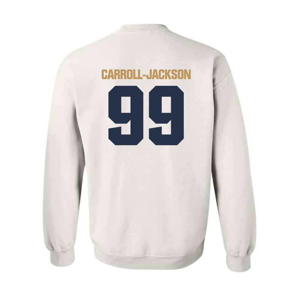 Georgia Tech - NCAA Football : Vincent Carroll-Jackson - Classic Shersey Crewneck Sweatshirt-1