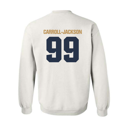 Georgia Tech - NCAA Football : Vincent Carroll-Jackson - Classic Shersey Crewneck Sweatshirt-1