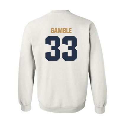 Georgia Tech - NCAA Football : CJ Gamble - Classic Shersey Crewneck Sweatshirt-1