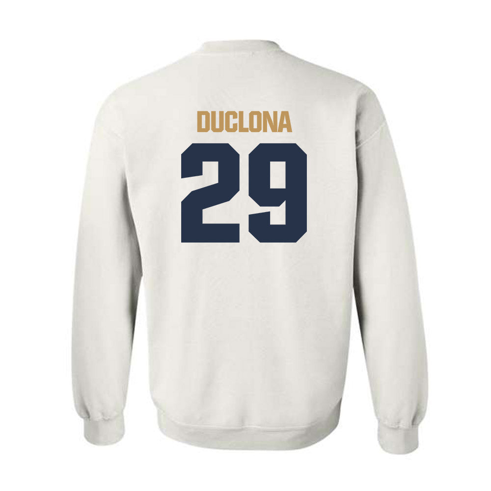 Georgia Tech - NCAA Football : Jonas Duclona - Classic Shersey Crewneck Sweatshirt-1