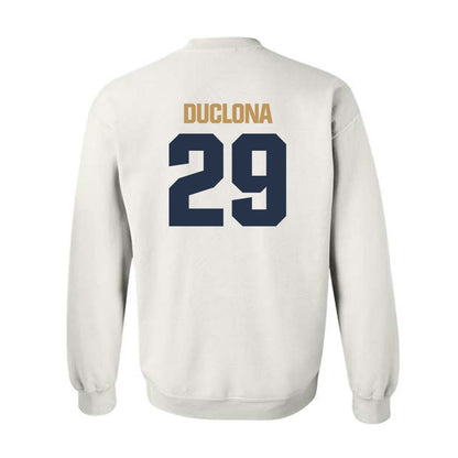 Georgia Tech - NCAA Football : Jonas Duclona - Classic Shersey Crewneck Sweatshirt-1
