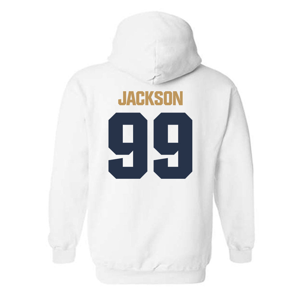 Georgia Tech - NCAA Football : Vincent Jackson - Classic Shersey Hooded Sweatshirt-1