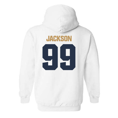 Georgia Tech - NCAA Football : Vincent Jackson - Classic Shersey Hooded Sweatshirt-1