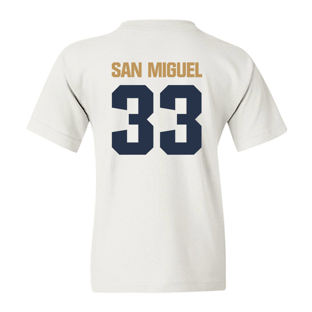 Georgia Tech - NCAA Men's Basketball : Marcos San Miguel - Classic Shersey Youth T-Shirt-1
