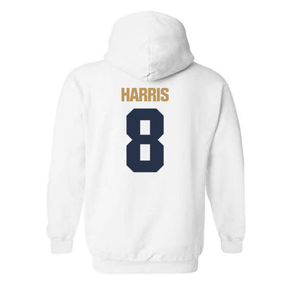 Georgia Tech - NCAA Football : Gavin Harris - Classic Shersey Hooded Sweatshirt-1