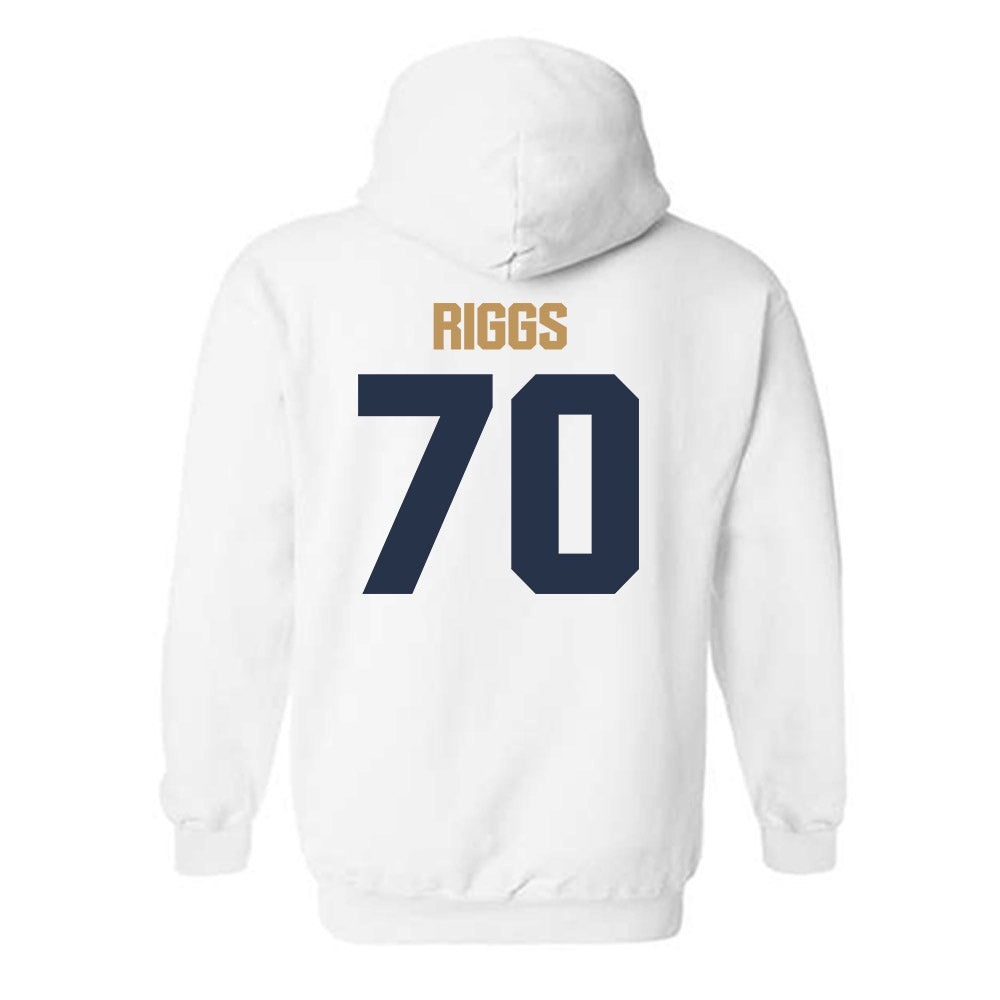 Georgia Tech - NCAA Football : Jameson Riggs - Classic Shersey Hooded Sweatshirt-1