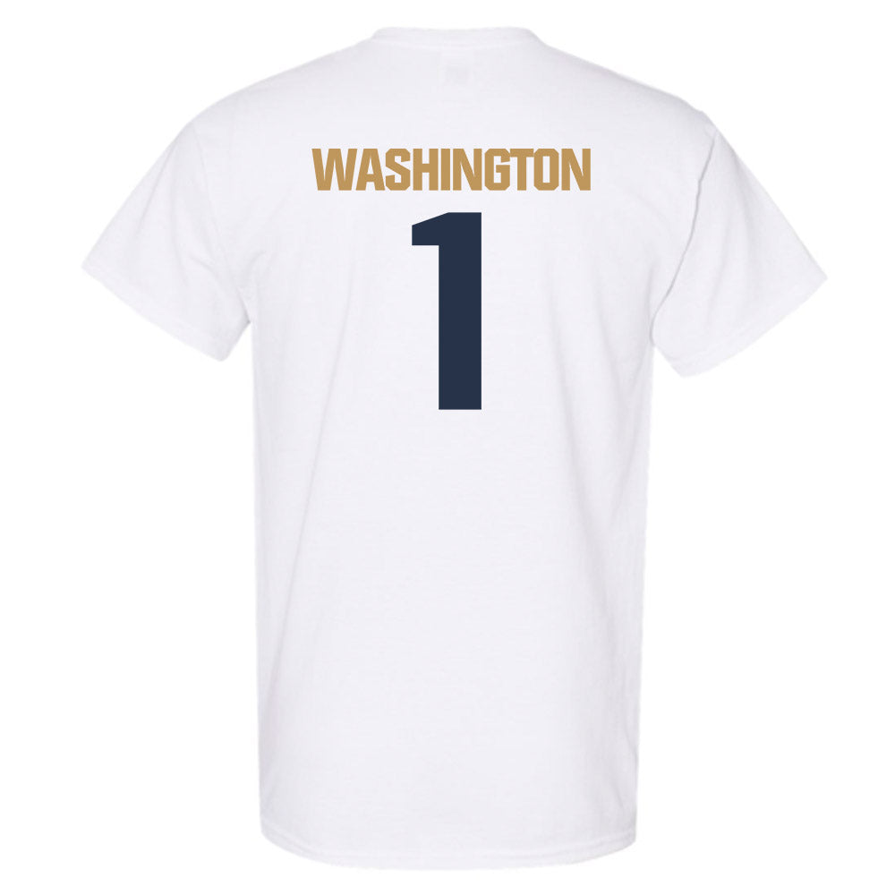 Georgia Tech - NCAA Men's Basketball : Lamar Washington - Classic Shersey T-Shirt-1