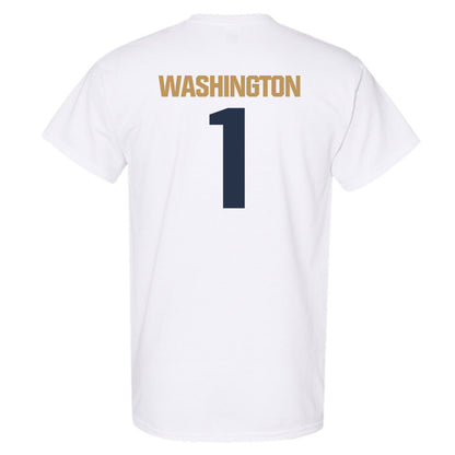 Georgia Tech - NCAA Men's Basketball : Lamar Washington - Classic Shersey T-Shirt-1