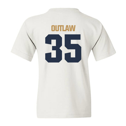 Georgia Tech - NCAA Football : Braylon Outlaw - Classic Shersey Youth T-Shirt-1