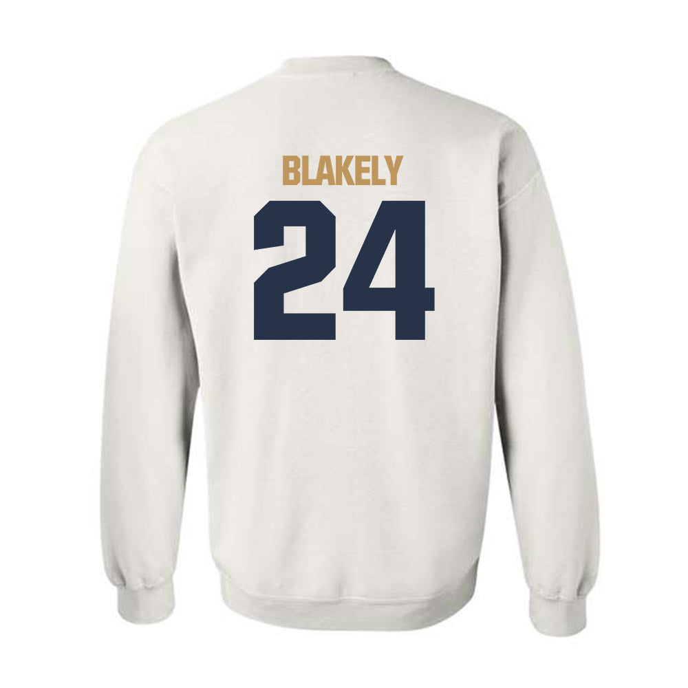 Georgia Tech - NCAA Baseball : Jackson Blakely - Classic Shersey Crewneck Sweatshirt-1