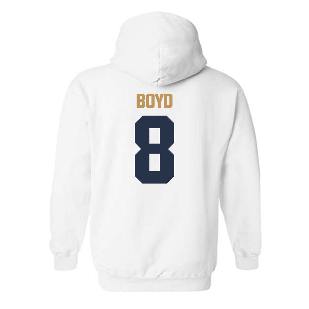 Georgia Tech - NCAA Football : Jordan Boyd - Classic Shersey Hooded Sweatshirt-1