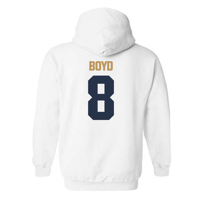 Georgia Tech - NCAA Football : Jordan Boyd - Classic Shersey Hooded Sweatshirt-1