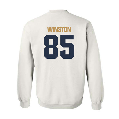 Georgia Tech - NCAA Football : Jj Winston - Classic Shersey Crewneck Sweatshirt-1