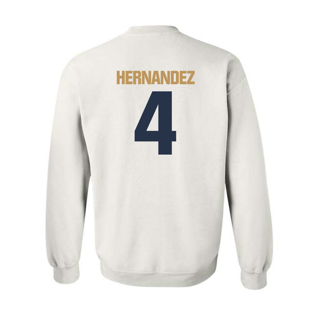 Georgia Tech - NCAA Baseball : Alex Hernandez - Classic Shersey Crewneck Sweatshirt-1