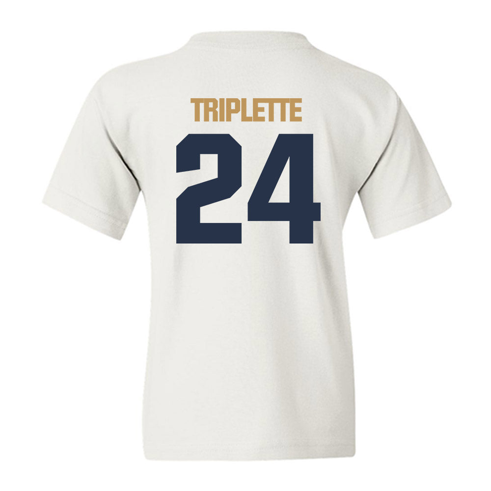 Georgia Tech - NCAA Football : Ronald Triplette - Classic Shersey Youth T-Shirt-1