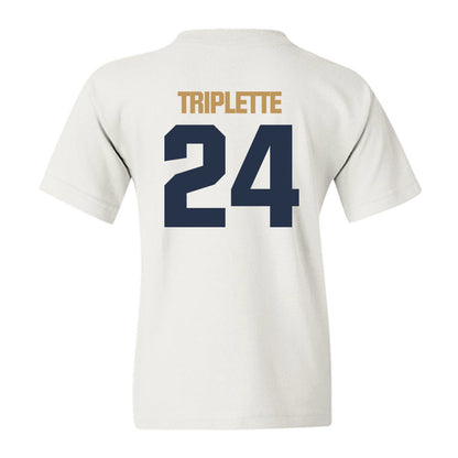 Georgia Tech - NCAA Football : Ronald Triplette - Classic Shersey Youth T-Shirt-1