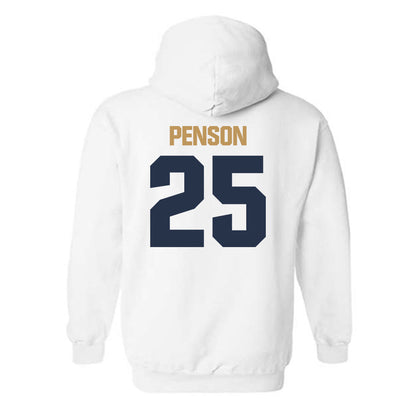 Georgia Tech - NCAA Football : Dalen Penson - Classic Shersey Hooded Sweatshirt-1