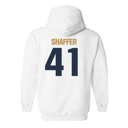 Georgia Tech - NCAA Football : Landon Shaffer - Classic Shersey Hooded Sweatshirt-1