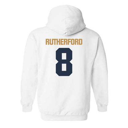 Georgia Tech - NCAA Football : Malik Rutherford - Classic Shersey Hooded Sweatshirt-1