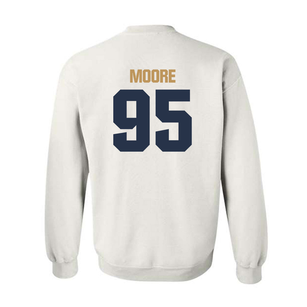 Georgia Tech - NCAA Football : Jason Moore - Classic Shersey Crewneck Sweatshirt-1