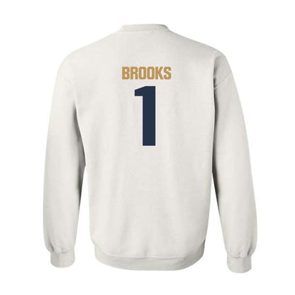 Georgia Tech - NCAA Football : LaMiles Brooks - Classic Shersey Crewneck Sweatshirt-1