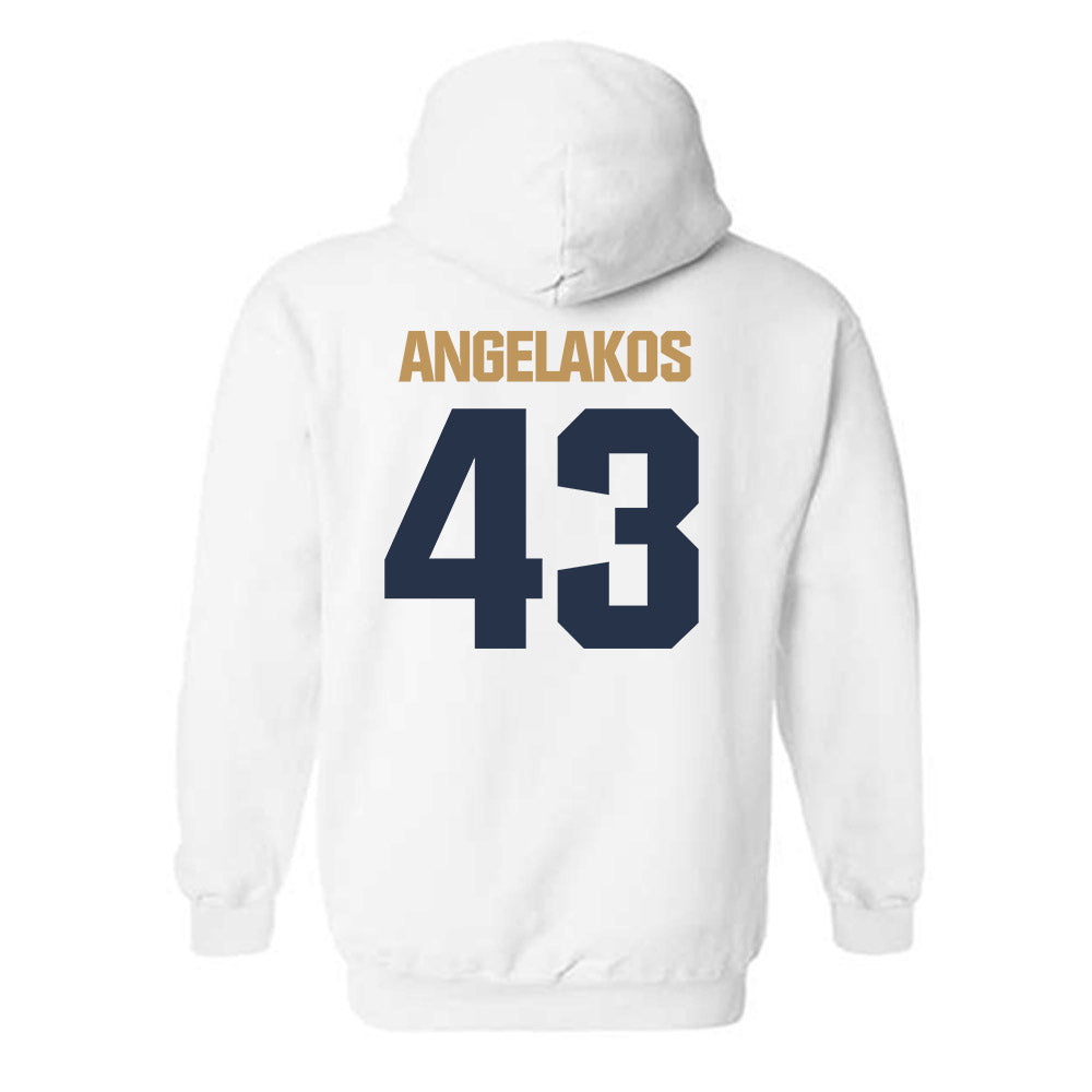 Georgia Tech - NCAA Baseball : Dimitri Angelakos - Classic Shersey Hooded Sweatshirt-1