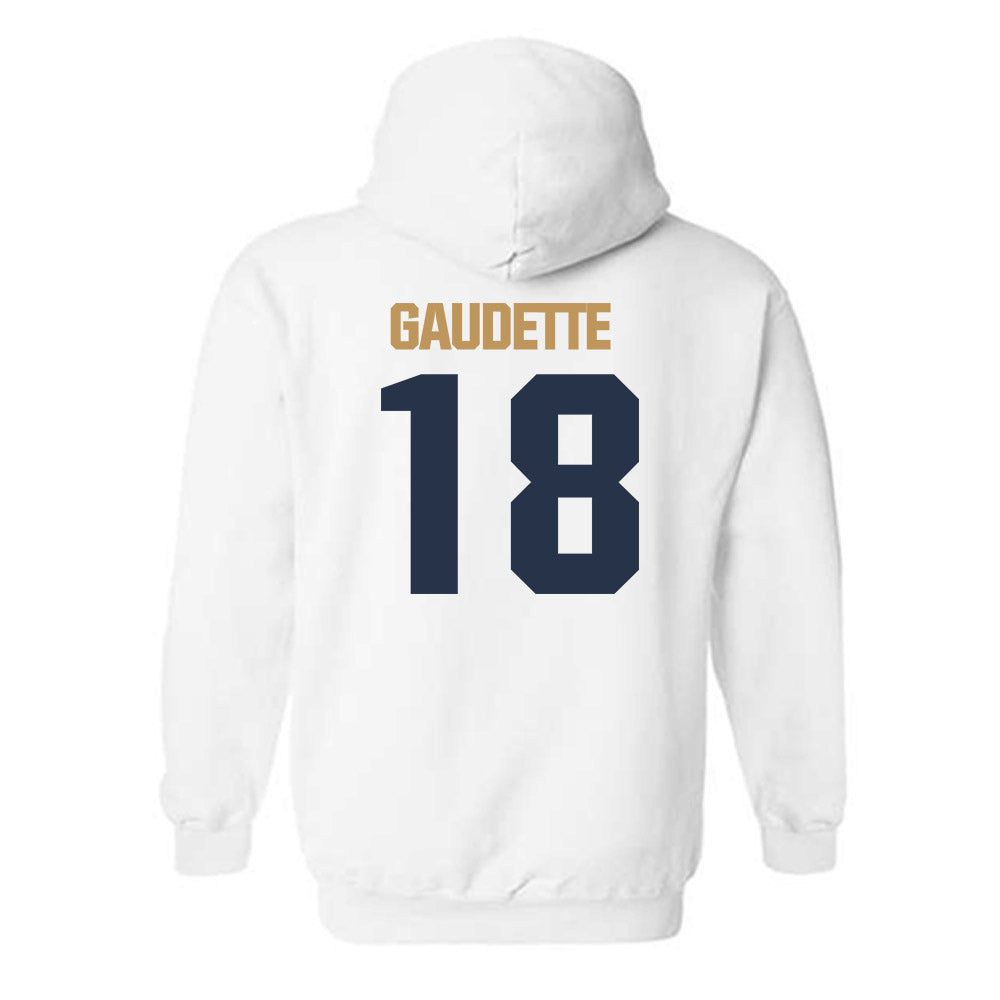 Georgia Tech - NCAA Baseball : Caden Gaudette - Classic Shersey Hooded Sweatshirt-1
