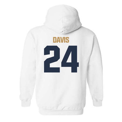 Georgia Tech - NCAA Football : Trenton Davis - Classic Shersey Hooded Sweatshirt-1