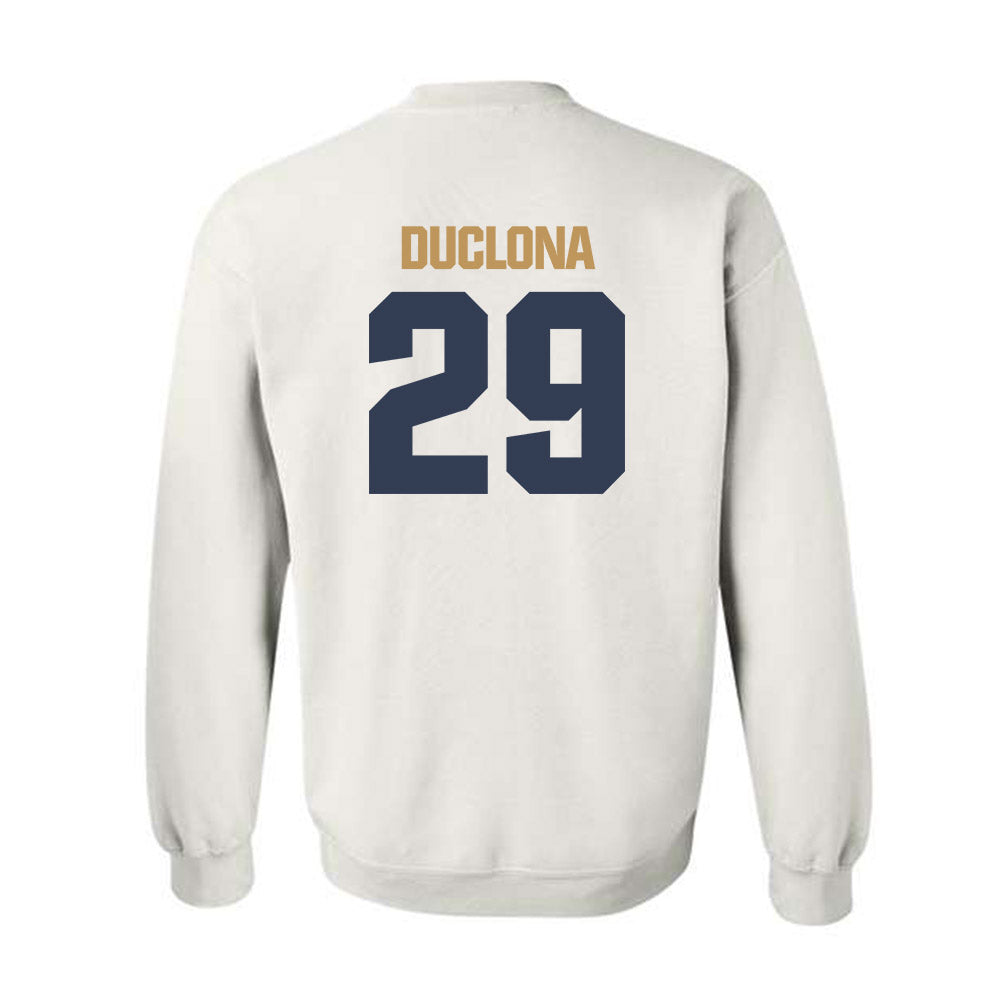 Georgia Tech - NCAA Football : Jonas Duclona - Classic Shersey Crewneck Sweatshirt-1