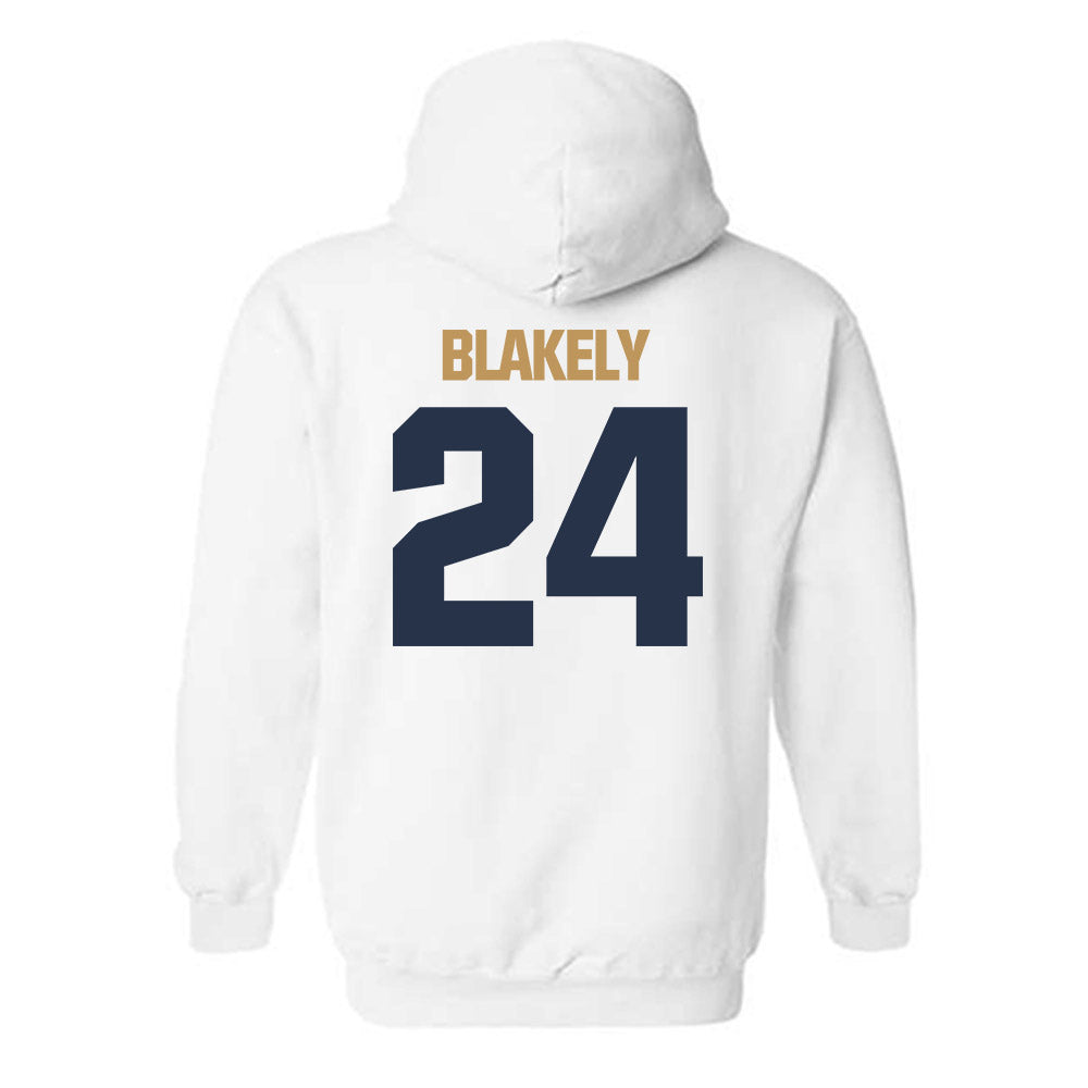 Georgia Tech - NCAA Baseball : Jackson Blakely - Classic Shersey Hooded Sweatshirt-1