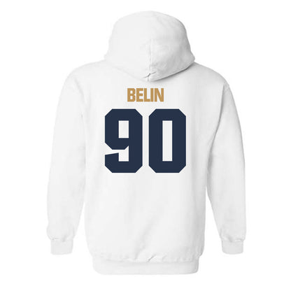 Georgia Tech - NCAA Football : Blake Belin - Classic Shersey Hooded Sweatshirt-1