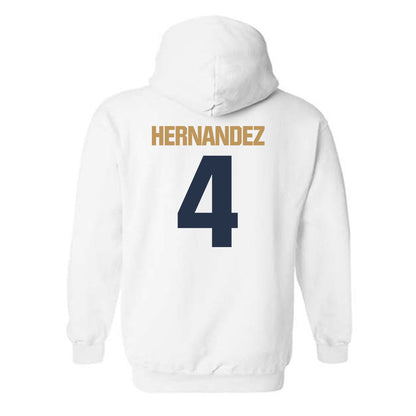 Georgia Tech - NCAA Baseball : Alex Hernandez - Classic Shersey Hooded Sweatshirt-1