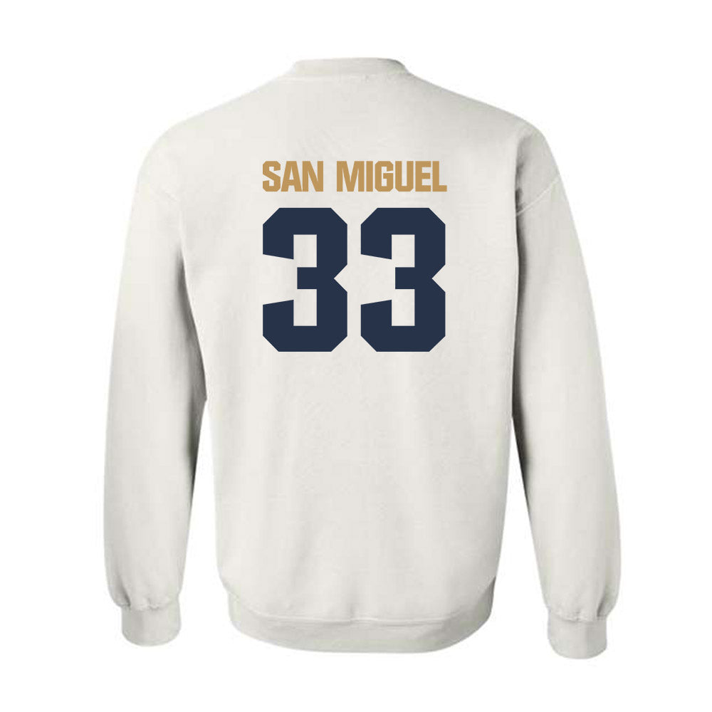 Georgia Tech - NCAA Men's Basketball : Marcos San Miguel - Classic Shersey Crewneck Sweatshirt-1