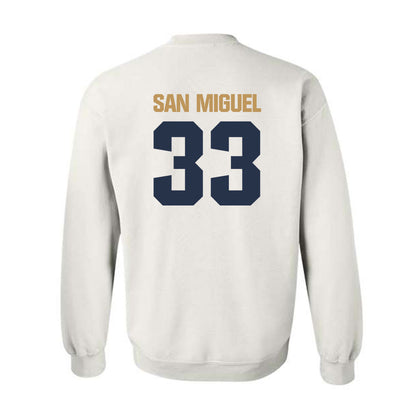 Georgia Tech - NCAA Men's Basketball : Marcos San Miguel - Classic Shersey Crewneck Sweatshirt-1