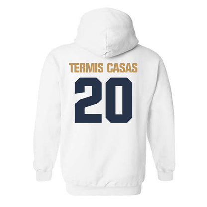 Georgia Tech - NCAA Women's Basketball : Ariadna Termis Casas - Classic Shersey Hooded Sweatshirt-1