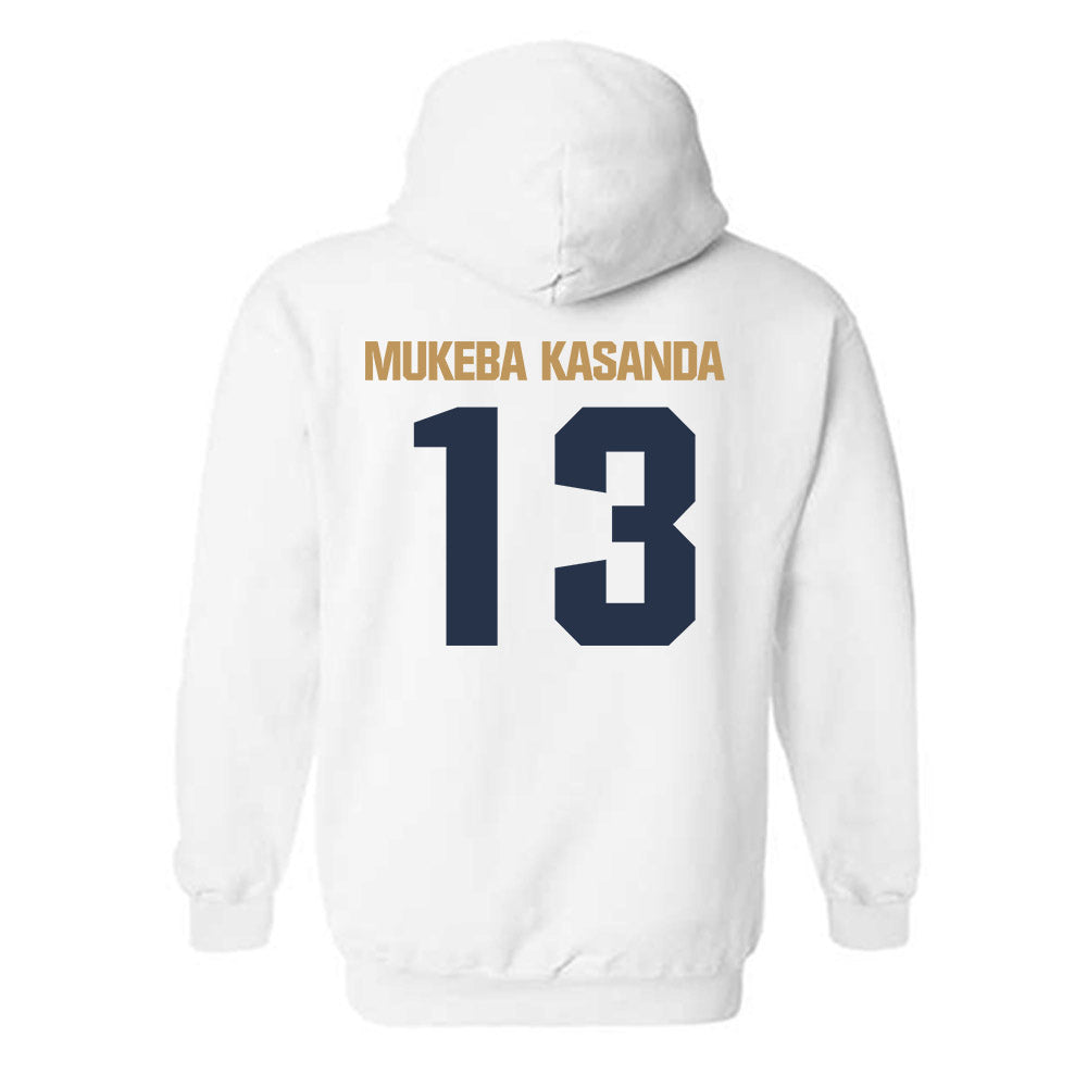 Georgia Tech - NCAA Women's Basketball : Deborah Mukeba Kasanda - Classic Shersey Hooded Sweatshirt-1